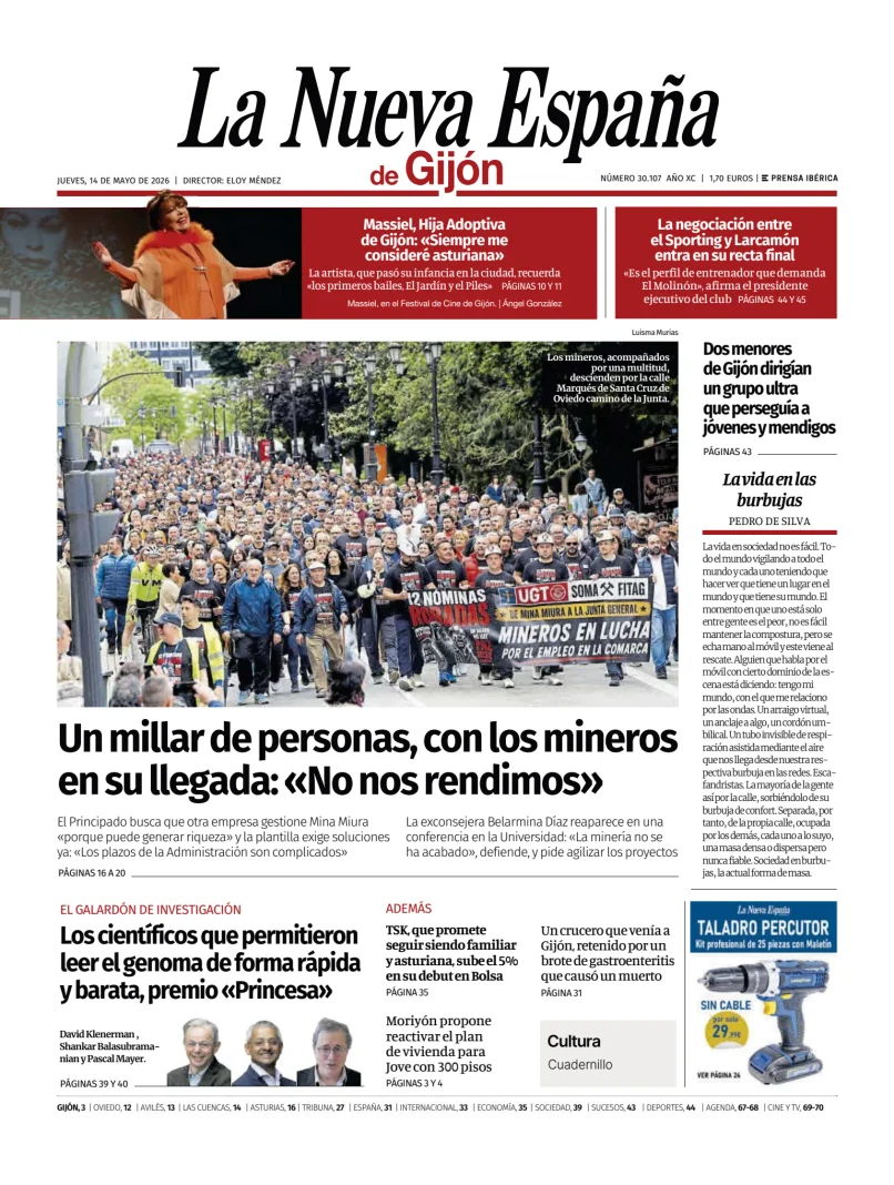 La Nueva España (Gijón) — 14/05