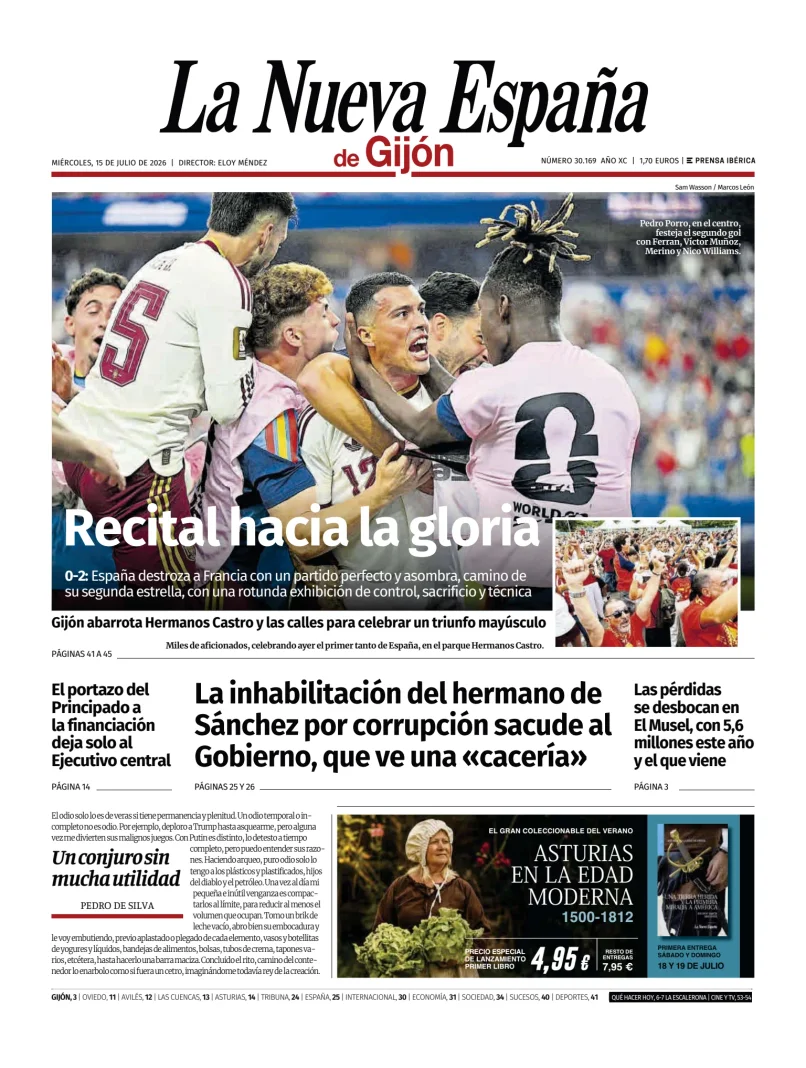 La Nueva España (Gijón) — 15/07