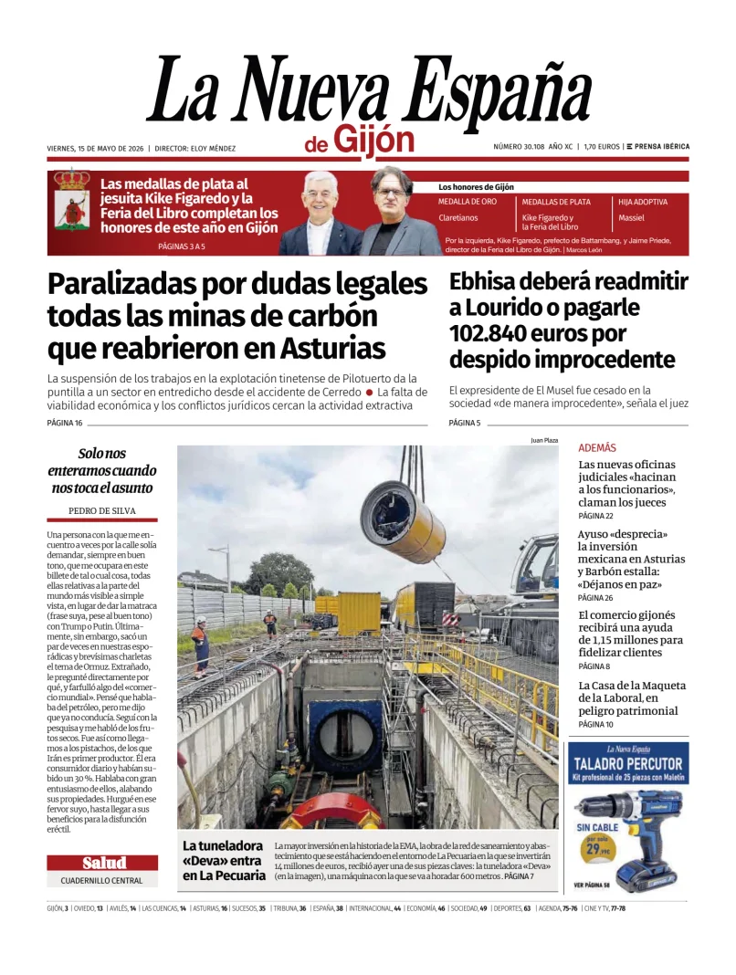 La Nueva España (Gijón) — 15/05
