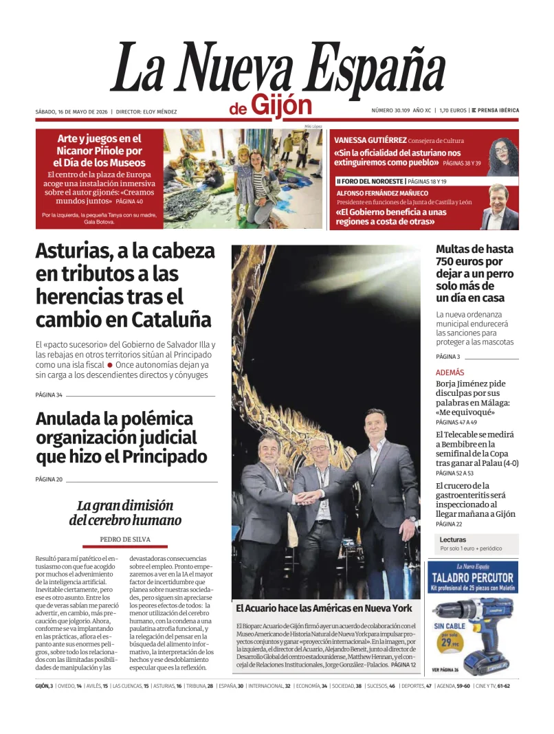 La Nueva España (Gijón) — 16/05