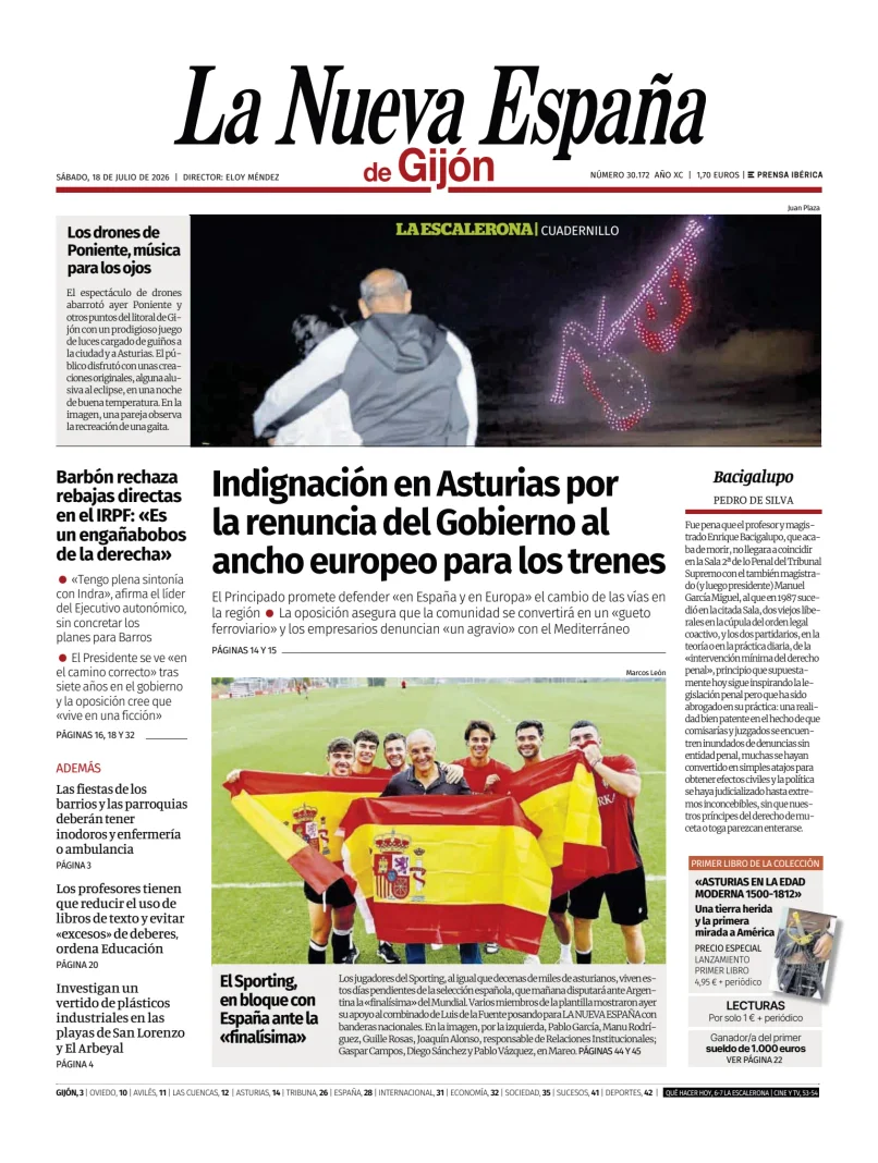 La Nueva España (Gijón) — 18/07