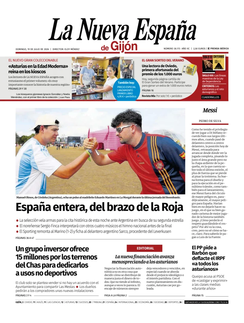 La Nueva España (Gijón) — 19/07