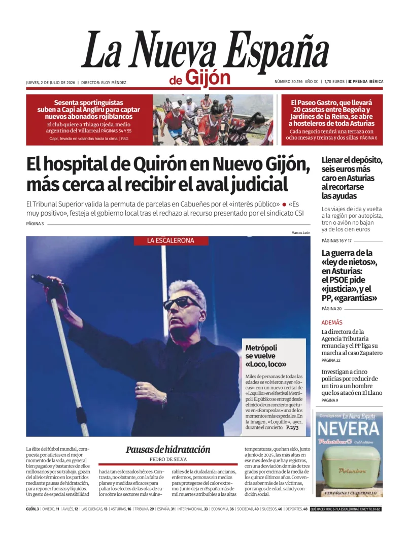 La Nueva España (Gijón) — 02/07