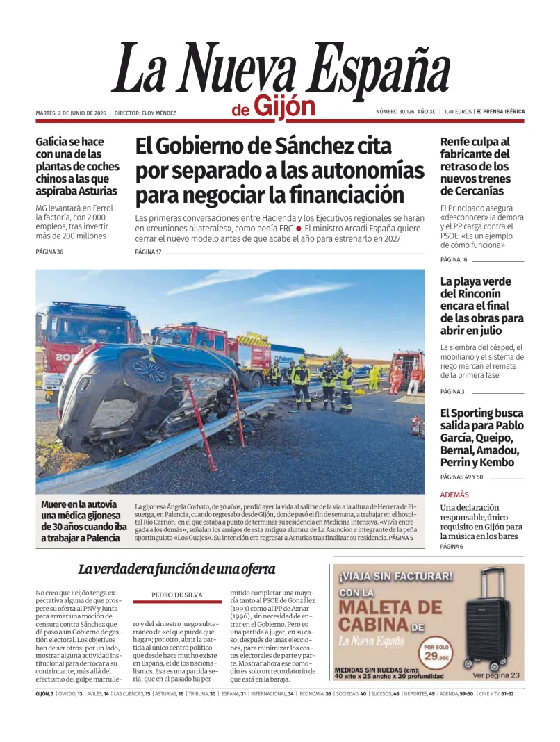 La Nueva España (Gijón) — 02/06
