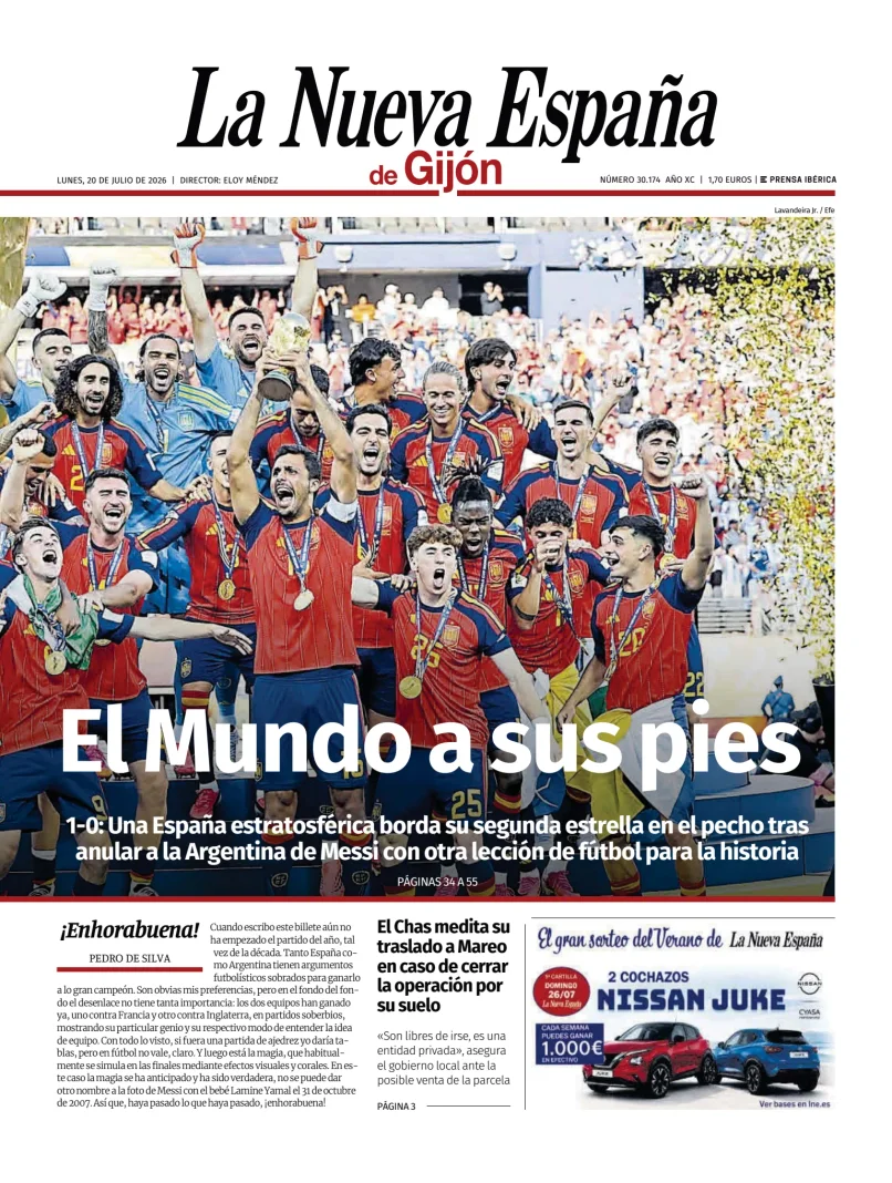 La Nueva España (Gijón) — 20/07