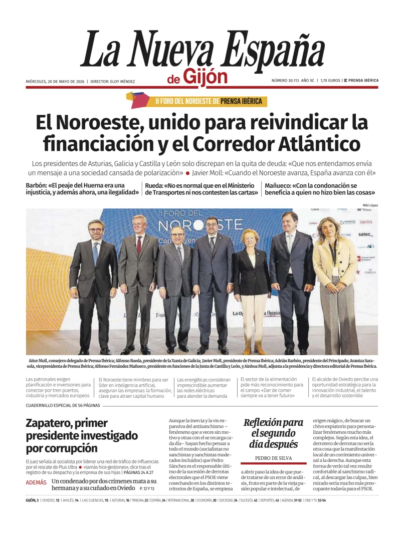 La Nueva España (Gijón) — 20/05