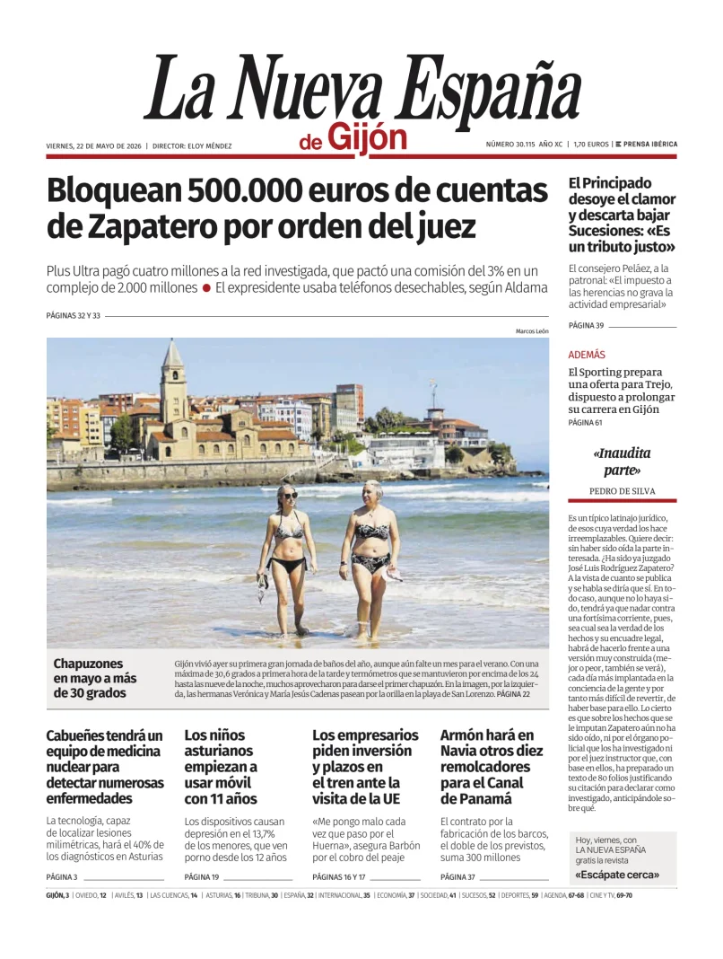 La Nueva España (Gijón) — 22/05