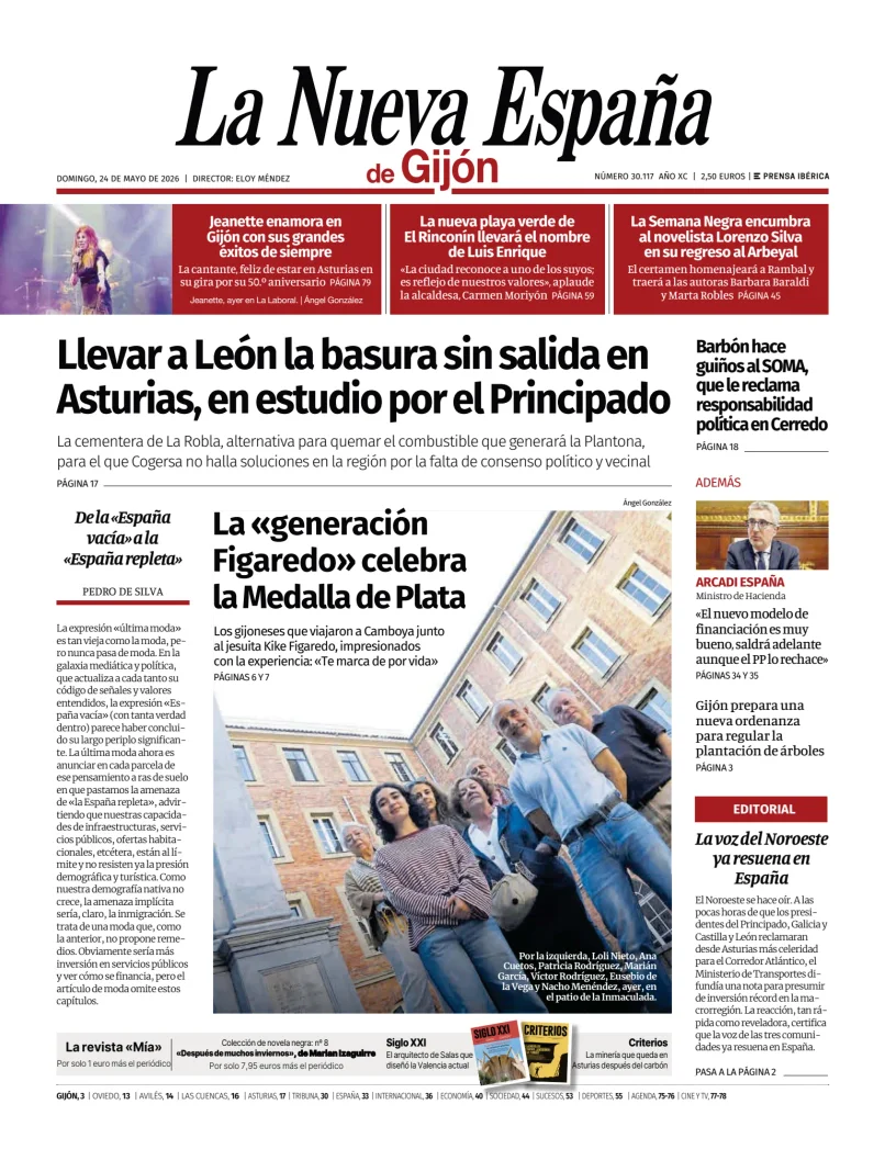 La Nueva España (Gijón) — 24/05
