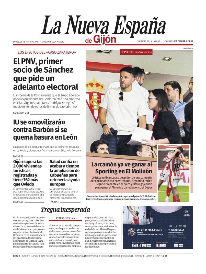 La Nueva España (Gijón) — 25/05