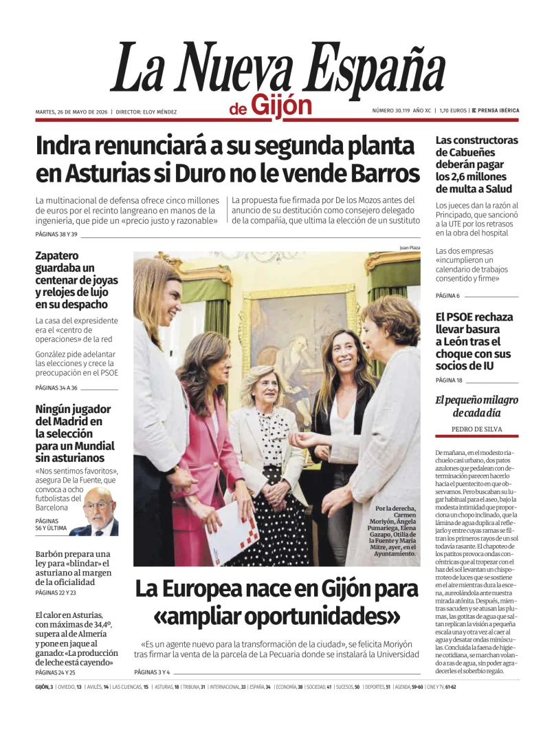 La Nueva España (Gijón) — 26/05