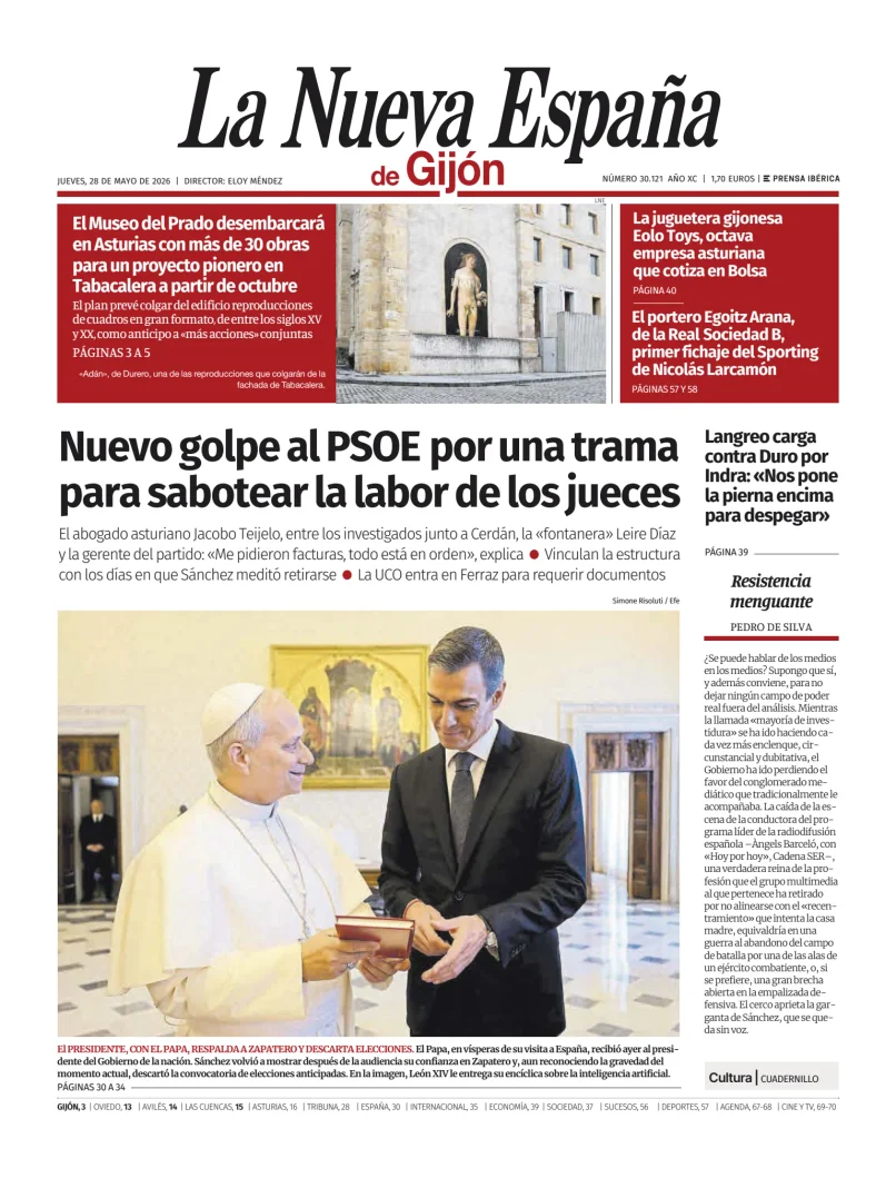 La Nueva España (Gijón) — 28/05