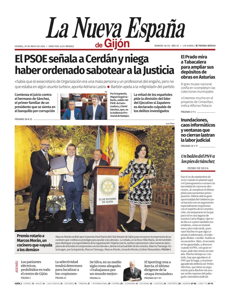 La Nueva España (Gijón) — 29/05