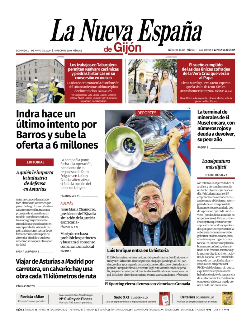 La Nueva España (Gijón) — 31/05