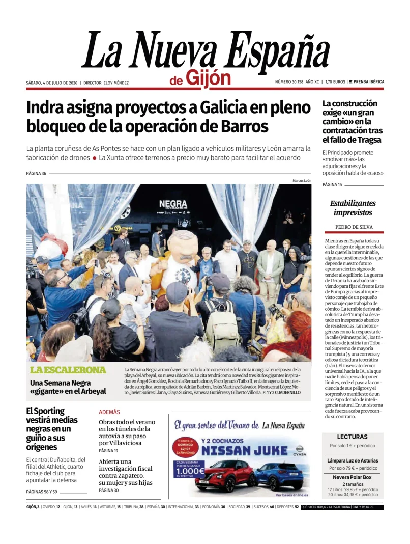 La Nueva España (Gijón) — 04/07