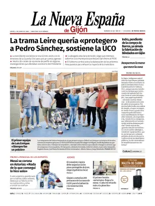 Portada de La Nueva España (Gijón), 4 de junio de 2026