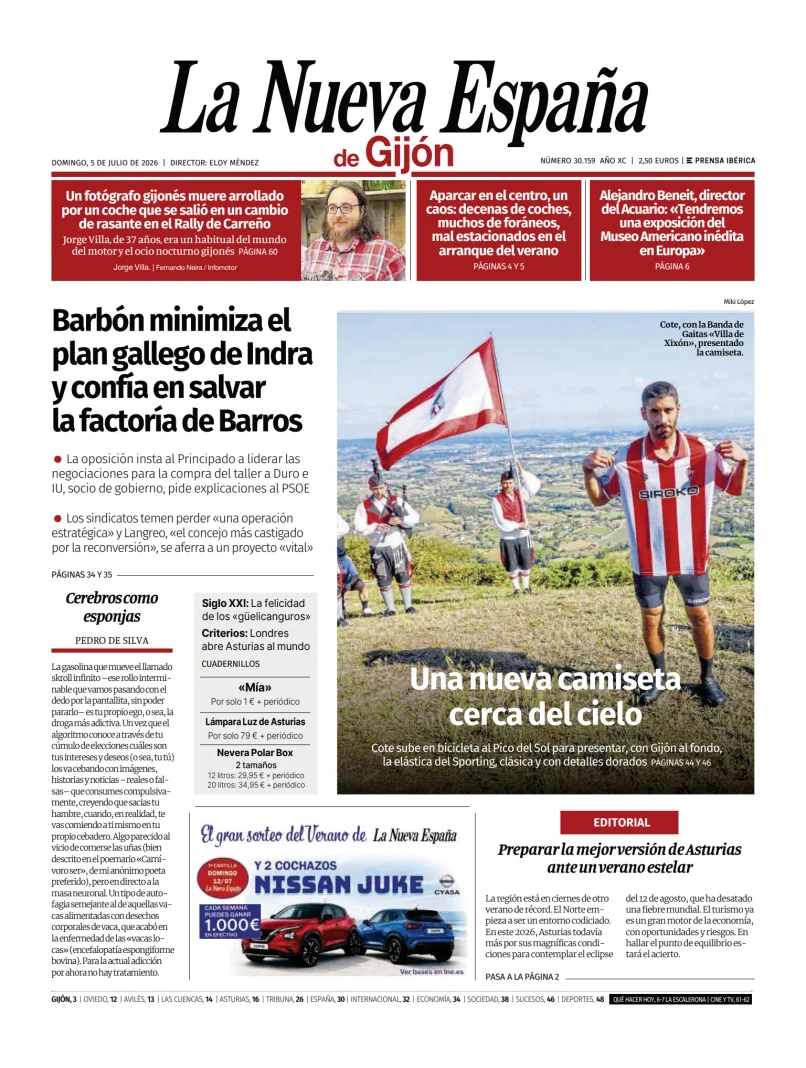 La Nueva España (Gijón) — 05/07