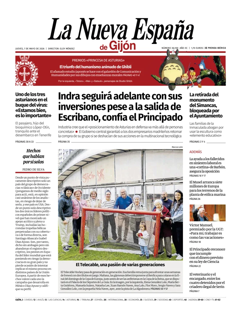 La Nueva España (Gijón) — 07/05