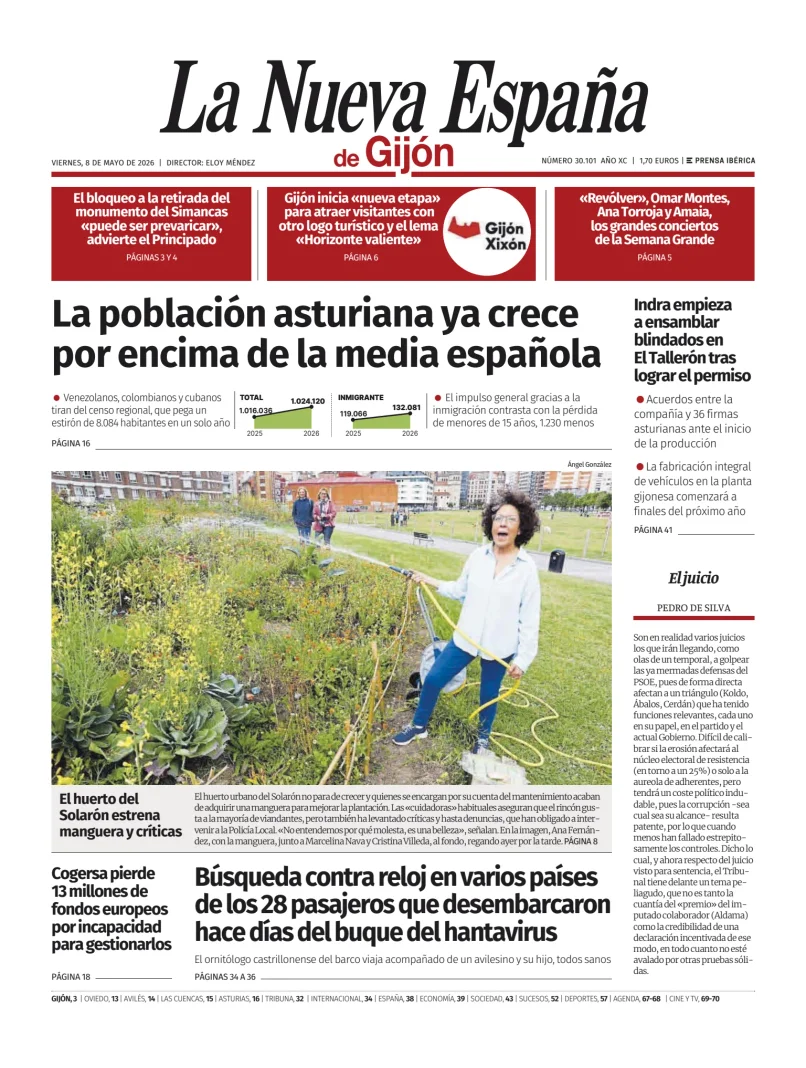 La Nueva España (Gijón) — 08/05