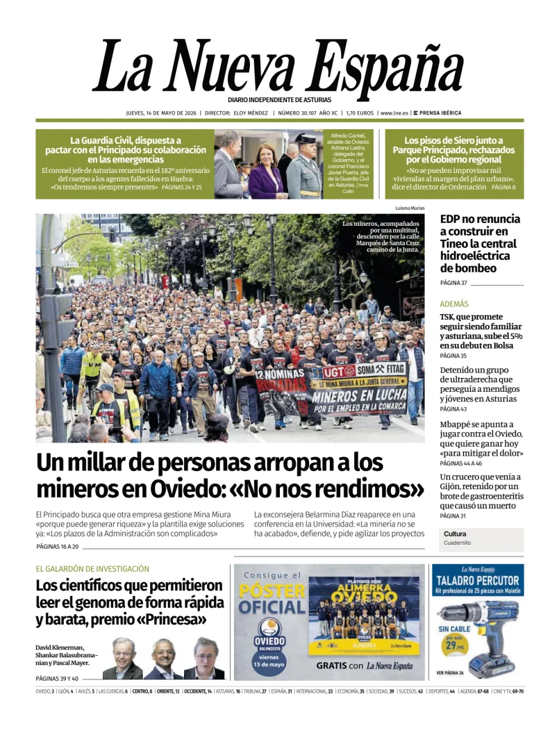 La Nueva España (Occidente) — 14/05