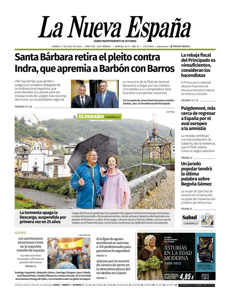 La Nueva España (Occidente) — 17/07