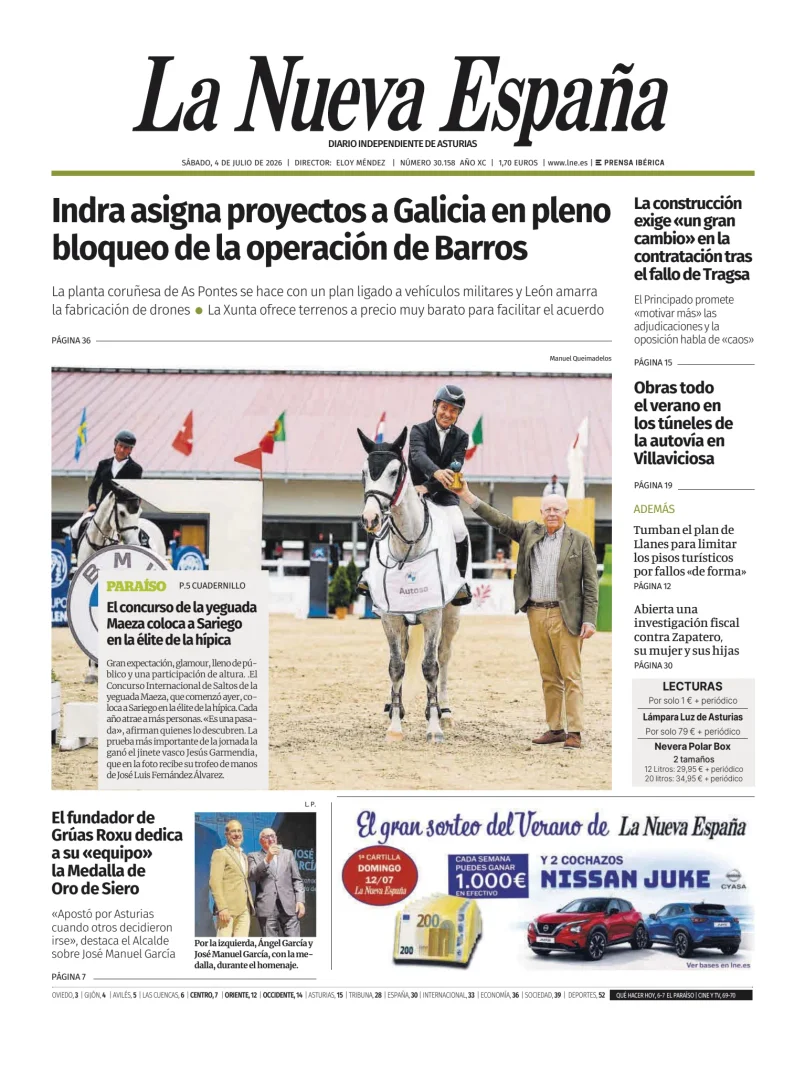 La Nueva España (Occidente) — 04/07