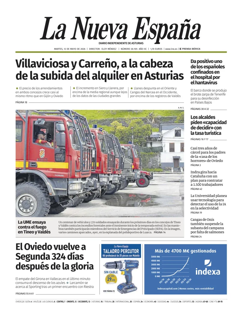 La Nueva España (Oriente) — 12/05