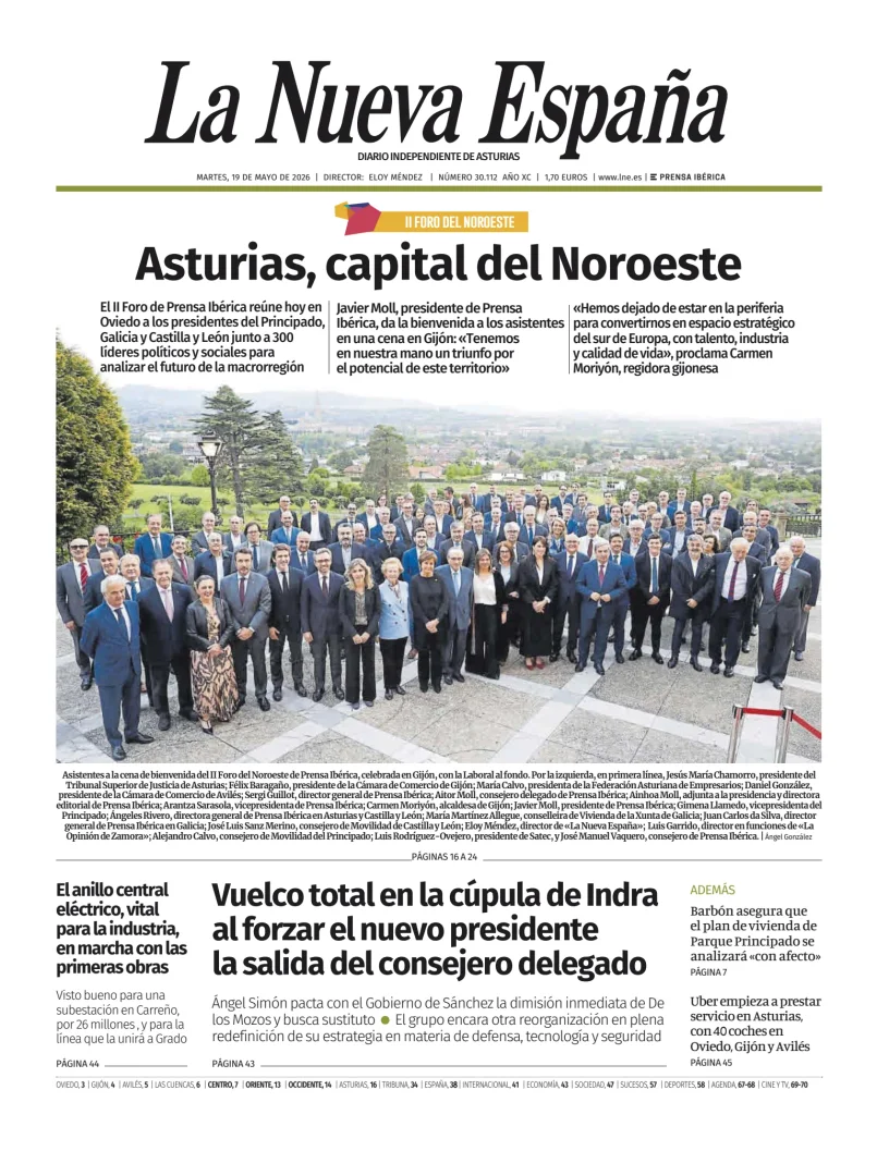 La Nueva España (Oriente) — 19/05