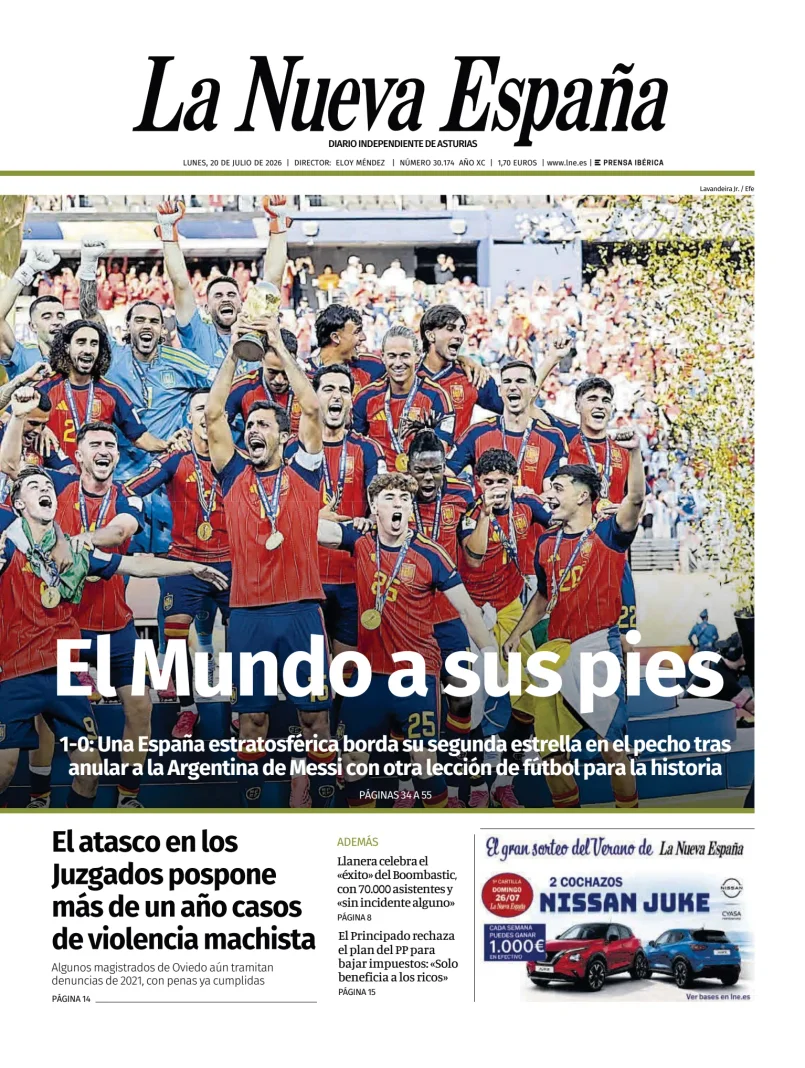 La Nueva España (Oriente) — 20/07