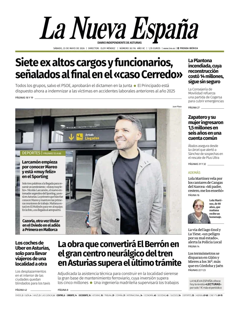 La Nueva España (Oriente) — 23/05