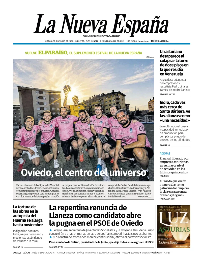 La Nueva España (Oviedo) — 01/07