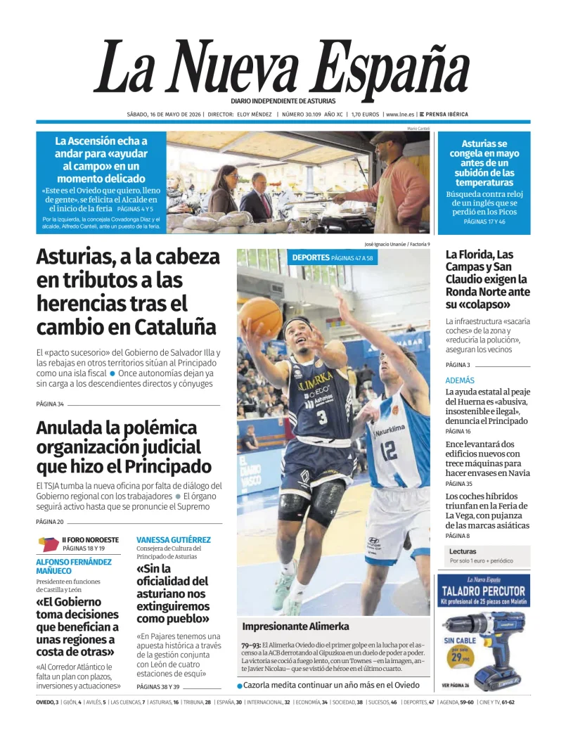 La Nueva España (Oviedo) — 16/05