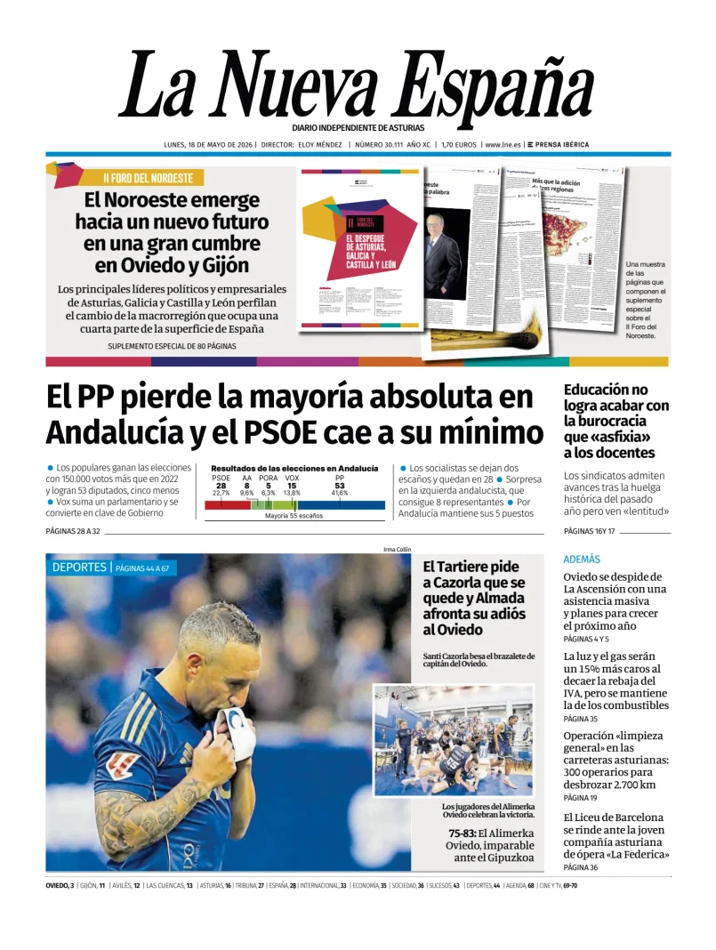 La Nueva España (Oviedo) — 18/05