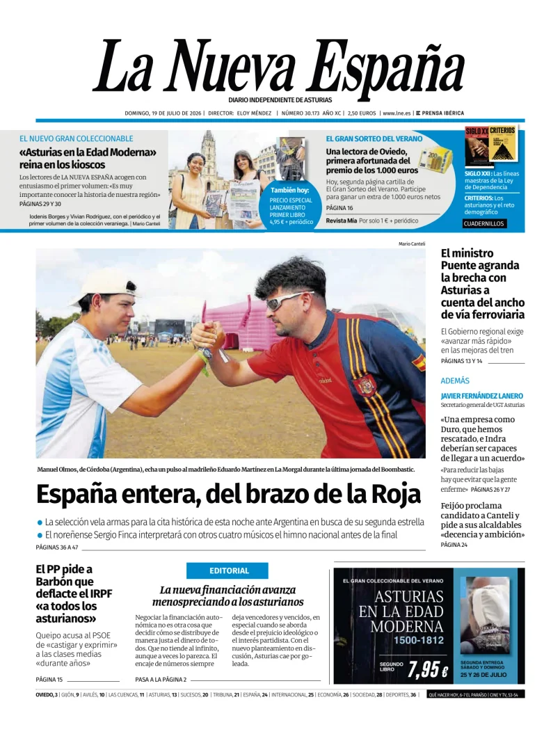 La Nueva España (Oviedo) — 19/07