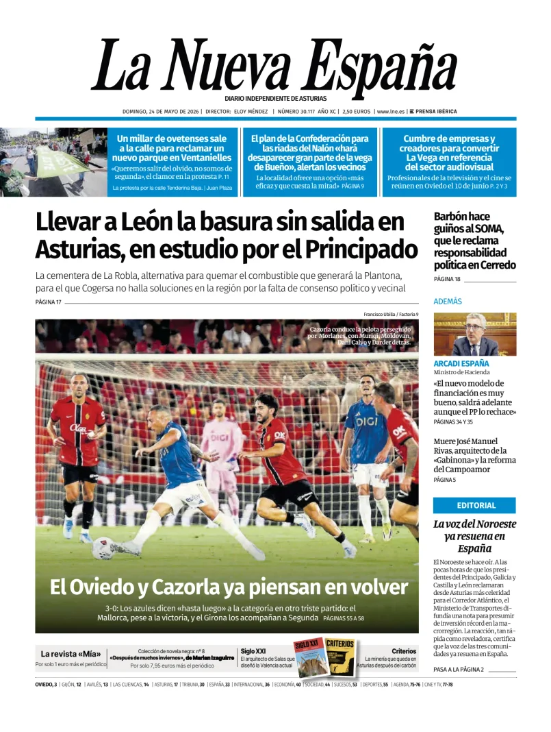 La Nueva España (Oviedo) — 24/05