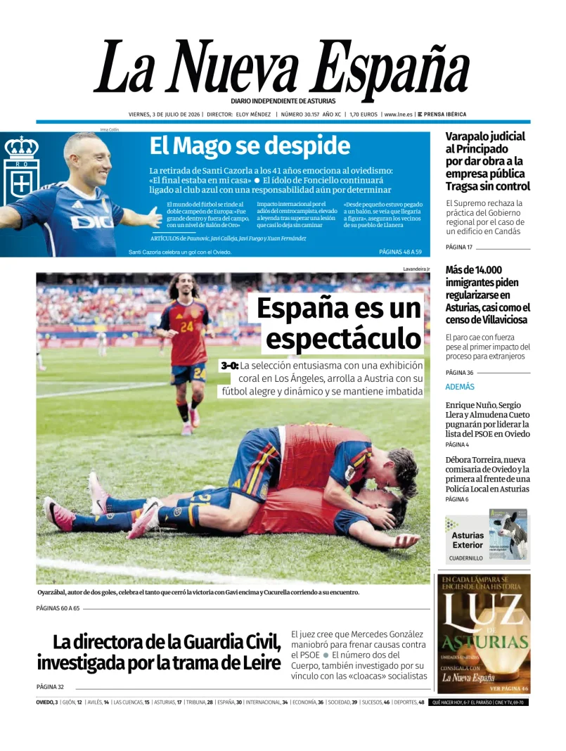 La Nueva España (Oviedo) — 03/07