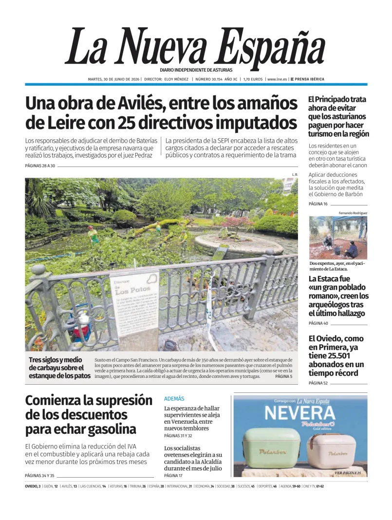 La Nueva España (Oviedo) — 30/06