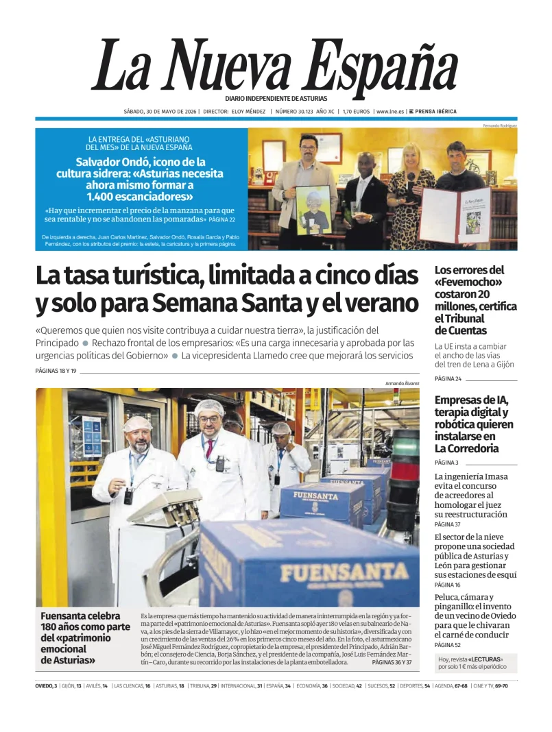 La Nueva España (Oviedo) — 30/05