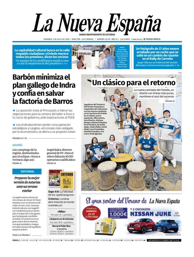La Nueva España (Oviedo) — 05/07