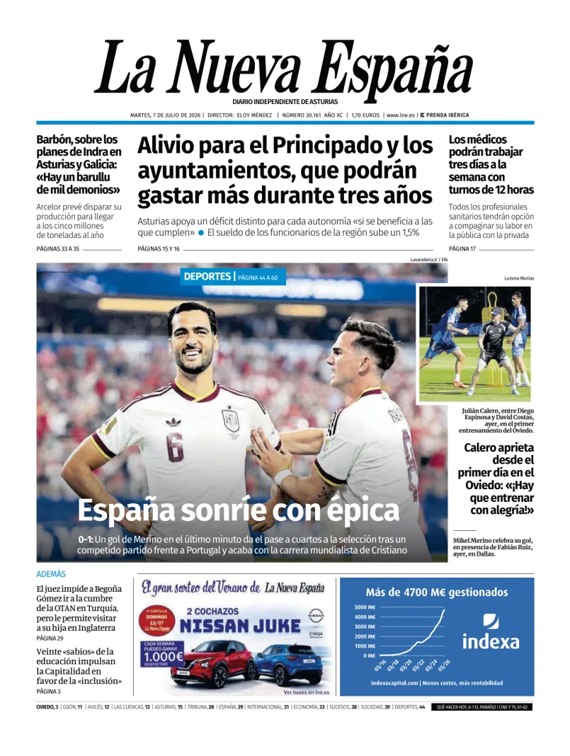 La Nueva España (Oviedo) — 07/07