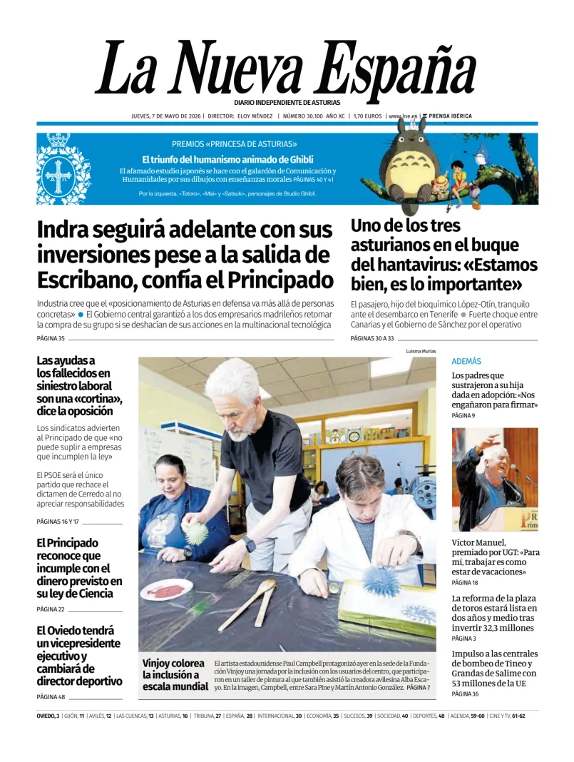 La Nueva España (Oviedo) — 07/05