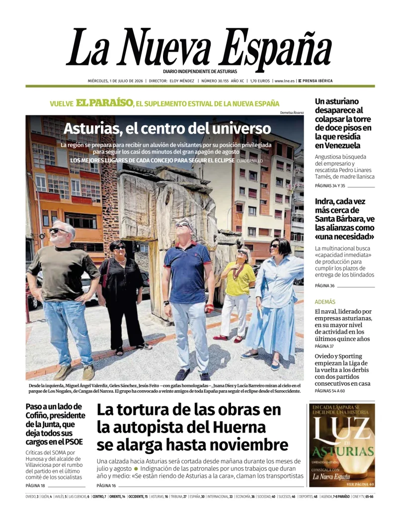 La Nueva España — 01/07