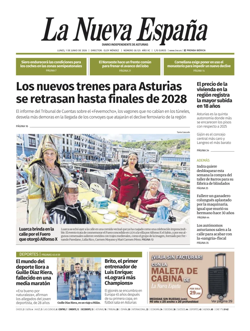 La Nueva España — 01/06