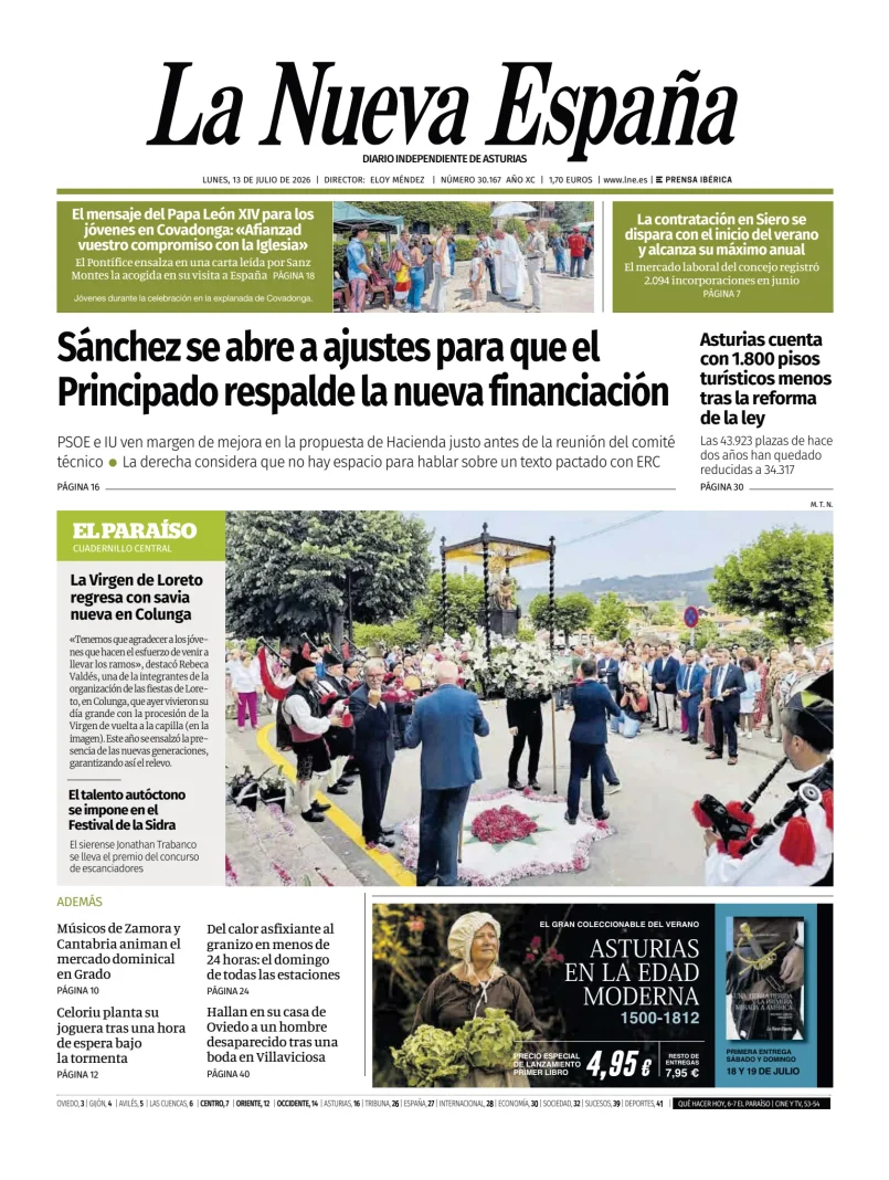 La Nueva España — 13/07