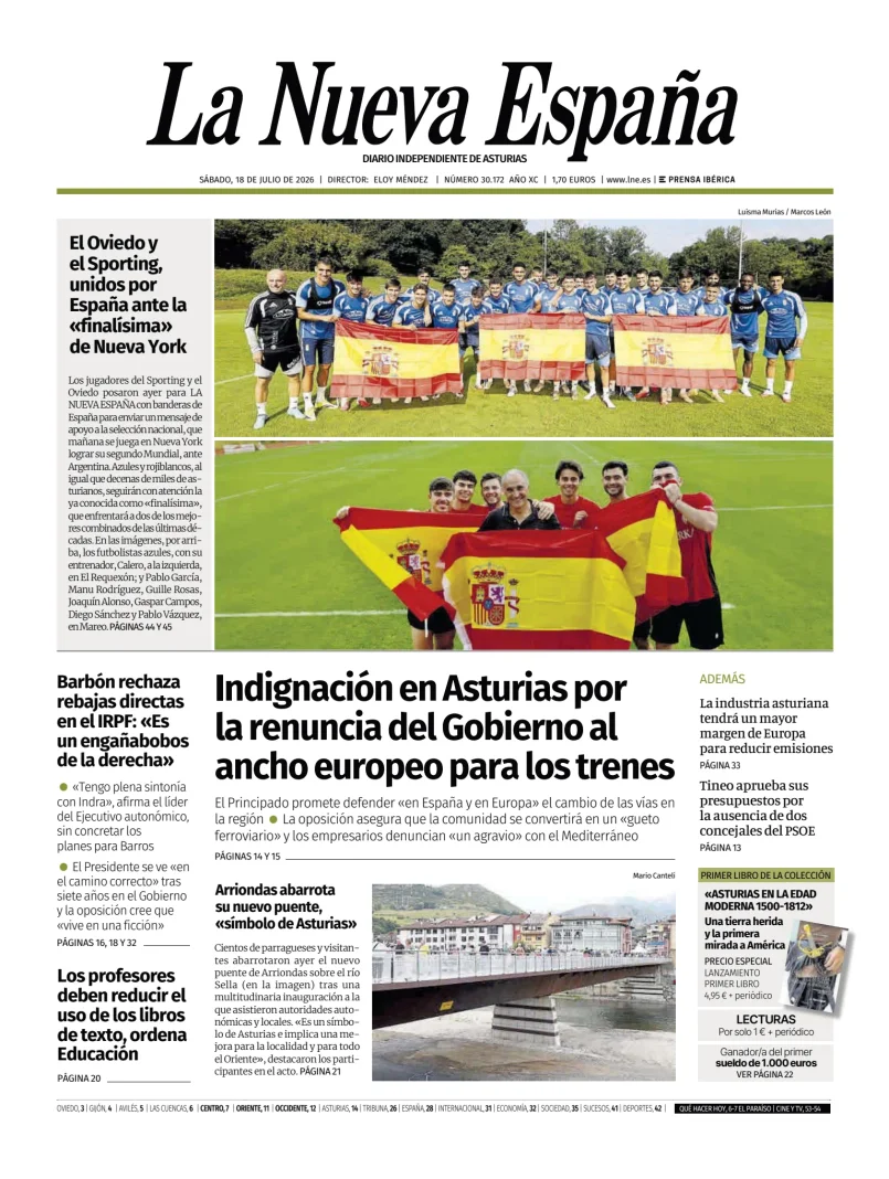 La Nueva España — 18/07