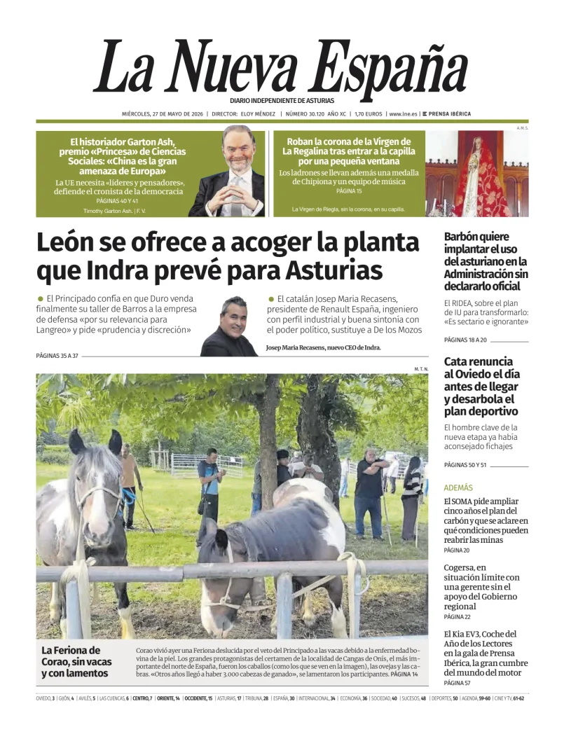 La Nueva España — 27/05