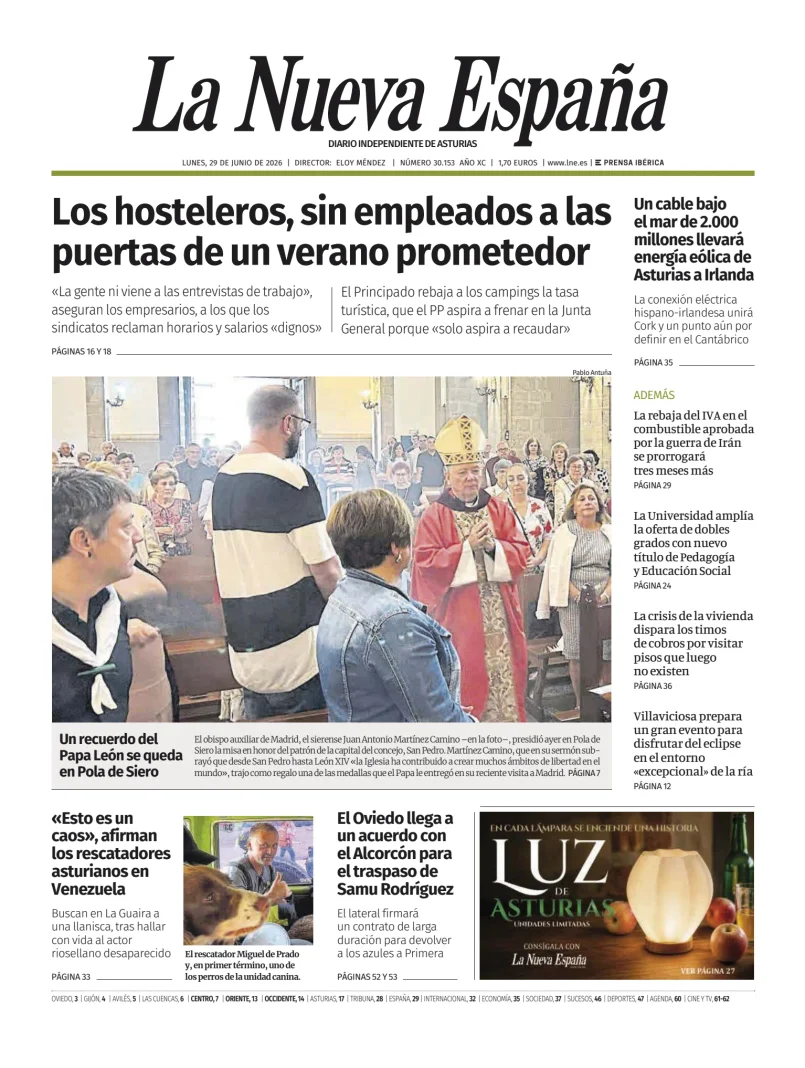 La Nueva España — 29/06