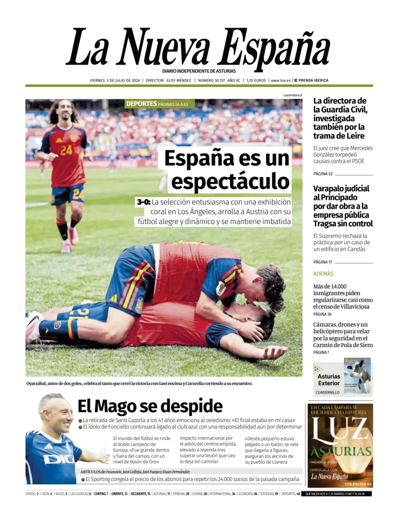 La Nueva España — 03/07