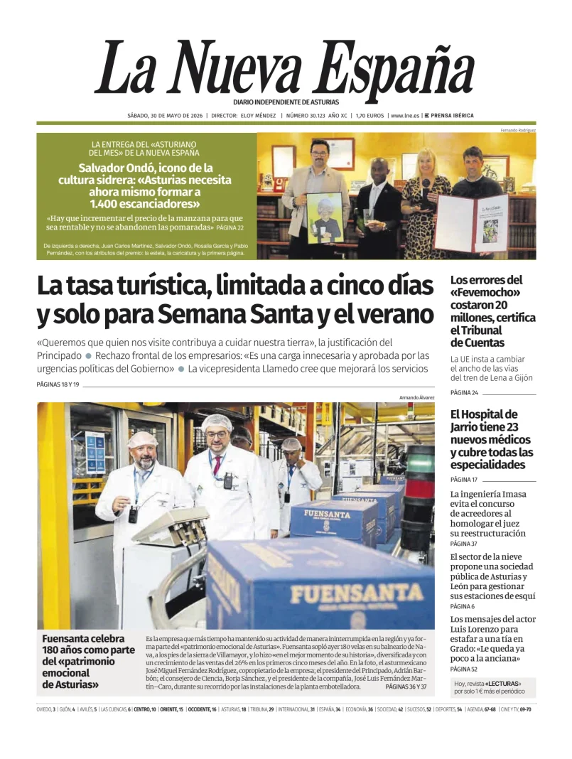 La Nueva España — 30/05