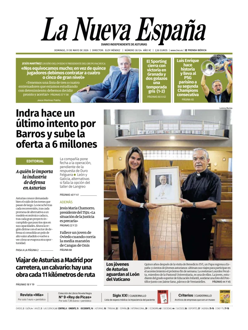 La Nueva España — 31/05
