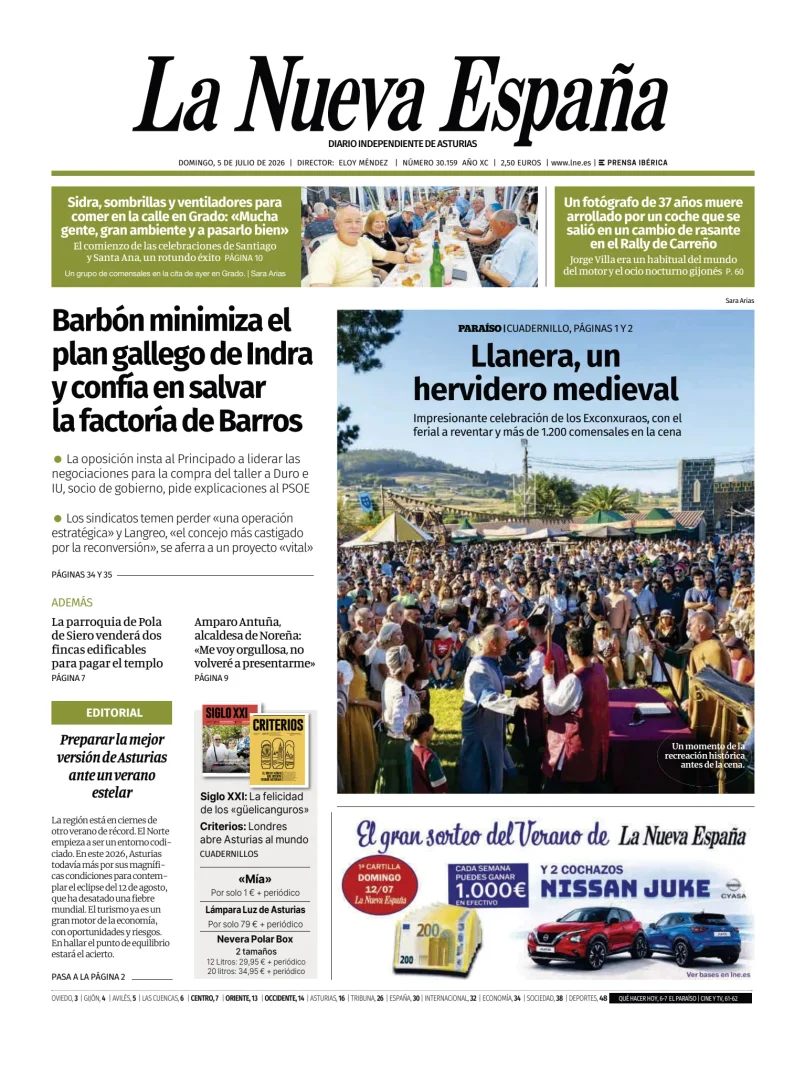 La Nueva España — 05/07